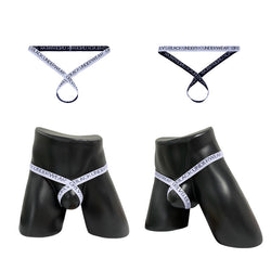 Image of ORLVS One Drop Shipping Vacuum Ring Men’s Thong Sexy Sexy Panties Buttock Lift Single Panties Men Gay - white / M
