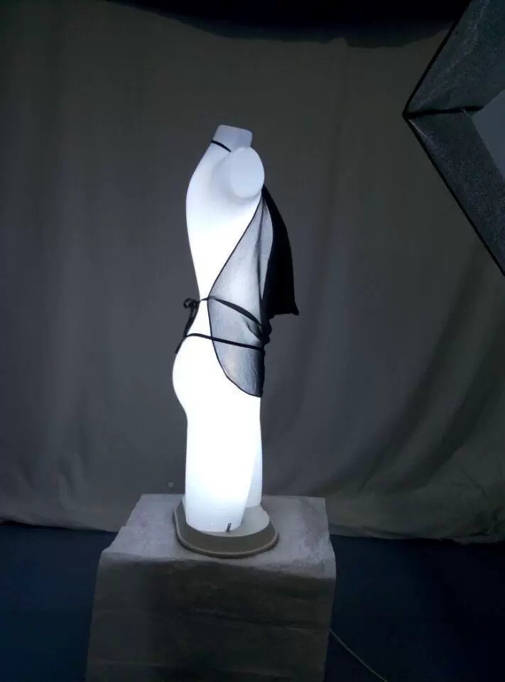 Private secretary erotic underwear plus size Pan Jinlian sexy seductive mesh belly pocket pajamas erotic underwear