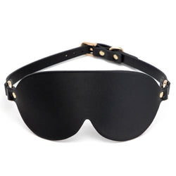 Image of sex toys sm eye mask pu skin shading couple flirting femdom blindfolded mask adult cosplay mask - black - toys