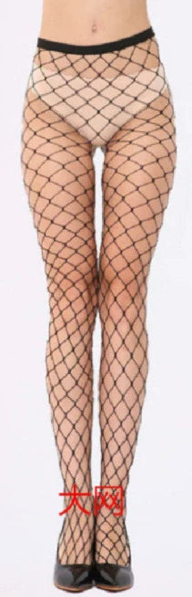 Image of Sexy and sexy pajamas sexy underwear cheongsam temptation passion hollow straps high slits - Large mesh black - Sexy