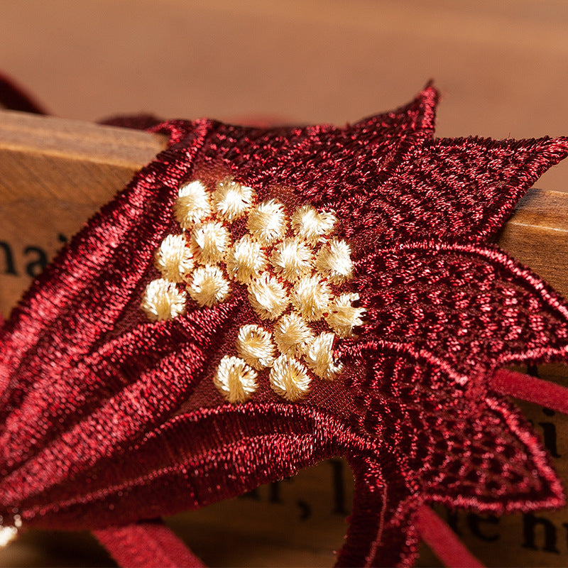 Image of Sexy hot sex panties flower cut-out pearl massage low waist elastic temptation thong a rope 3053 - Sexy lingerie