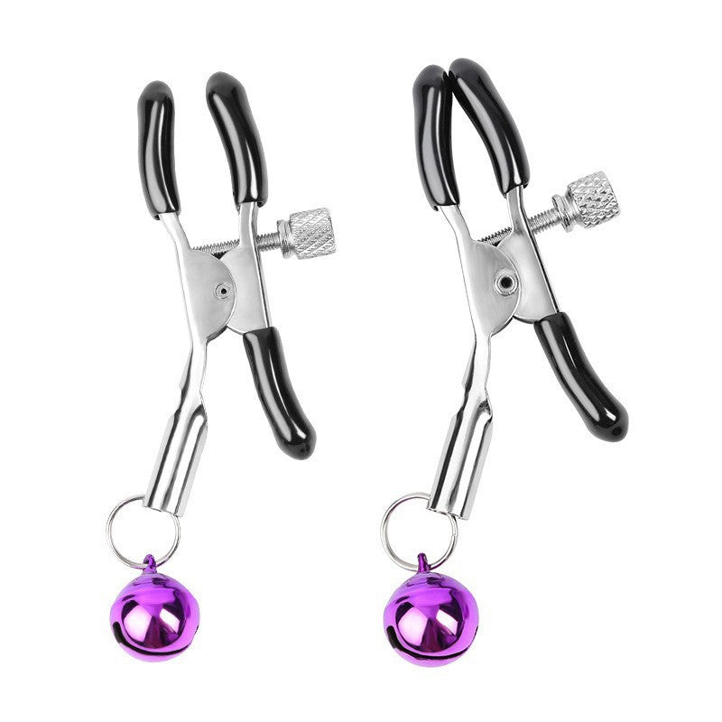 sm bondage props women’s badminton badminton bell nipple clip couple sex toys alternative adult sex toys - Breast clip