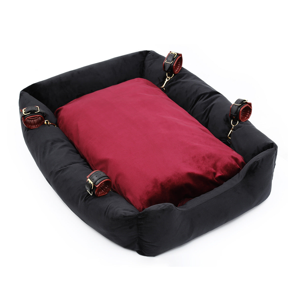 sm sex toys adult men and women sex femdom toys domesticated pet dog rectangular inflatable kennel with handcuffs - Pet