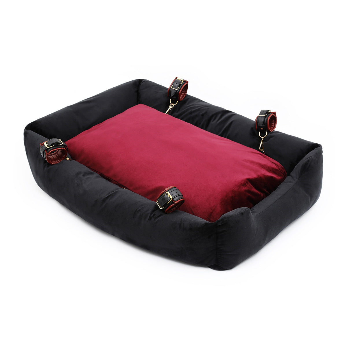 sm sex toys adult men and women sex femdom toys domesticated pet dog rectangular inflatable kennel with handcuffs - Pet