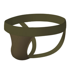Image of Standard large size simple solid color double dating men’s underwear sex fun gay thong underwear cotton BP.01