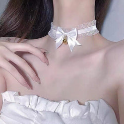 Image of women cat ears headbands bell collars flirting sex utensils teasing lingerie accessories uniform headdress sex